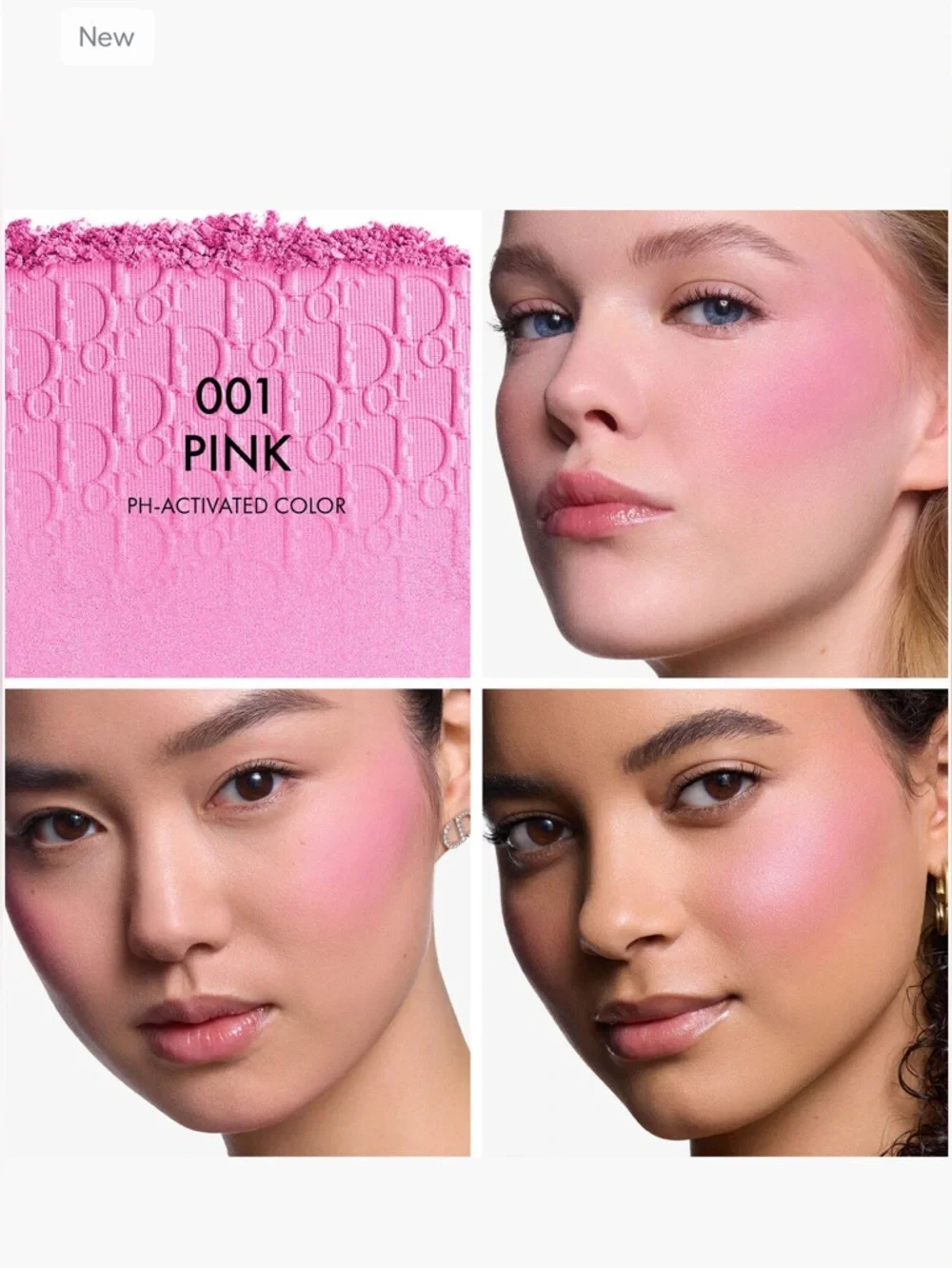 Dior Rosy Glow Pink Blush with pH-Activated Color